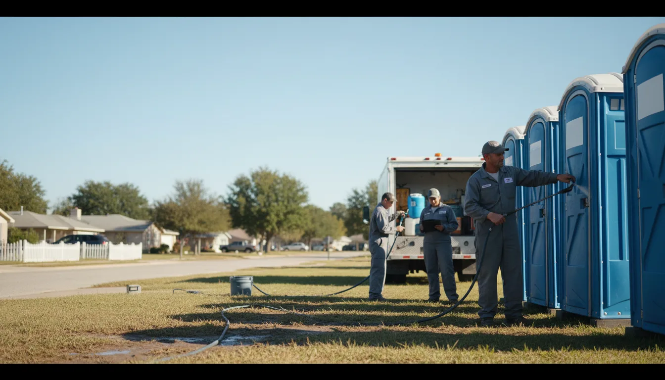 Long-Term Portable Toilet Rental in Center Cross, VA near me